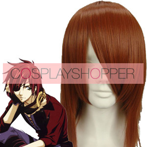 Red Brown 40cm D.Gray-man Lavi Cosplay Wig