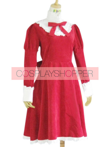 Axis Powers Hetalia Red Liechtenstein Cosplay Costume