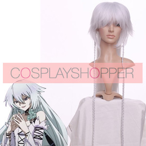 Silver 135cm Pandora Hearts Intention of the Abyss Nylon Cosplay Wig