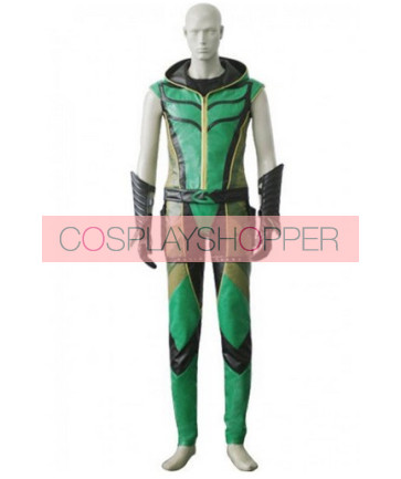Smallville Green Arrow Cosplay Costume