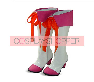 Smile PreCure! Miyuki Hoshizora Cure Happy Cosplay Boots