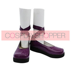 Umineko No Naku Koro Ni Zepar Purple Cosplay Shoes
