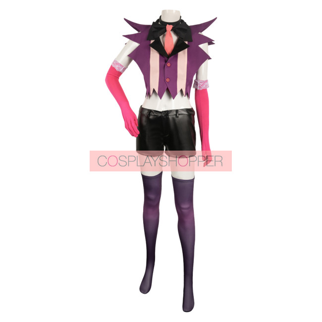 Hazbin Hotel Angel Dust Fighting Suit Cosplay Costume for Sale