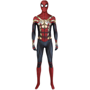 Spider-Man: No Way Home Peter Parker Red Jumpsuit Cosplay Costume