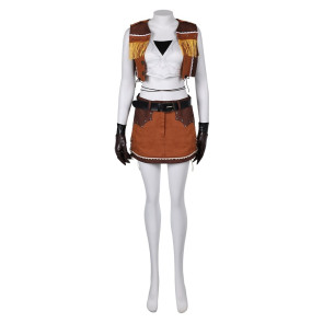 Final Fantasy VII Remake Kyrie Canaan Tifa Lockhart Cowboy Suit Cosplay Costume