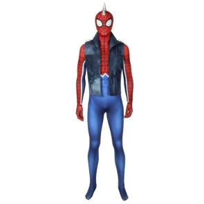 Spider-Man PS4 Spider-Punk Suit Cosplay Costume