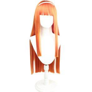 Orange 80cm Uma Musume Pretty Derby Silence Suzuka Cosplay Wig