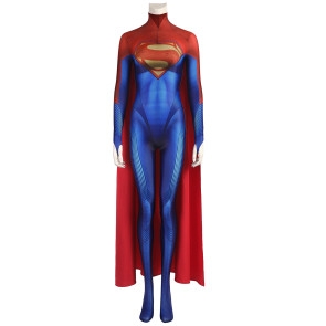 2022 Movie The Flash Supergirl Jumpsuit Cosplay Costume