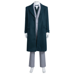 Fantastic Beasts: The Crimes of Grindelwald Newt Scamande Cosplay Costume