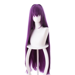 Purple 100cm Fate/Grand Order Scathach Cosplay Wig