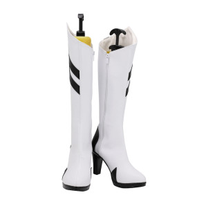 Neon Genesis Evangelion EVA Rei Ayanami White Cosplay Boots