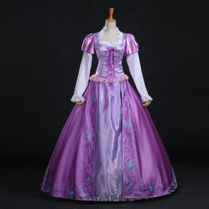 Disney Tangled Rapunzel Dress Cosplay Costume