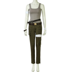 Tomb Raider Lara Croft Alicia Vikander Cosplay Costume