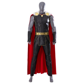 Thor: Love and Thunder Thor Black Fighting Suit Cosplay Costume