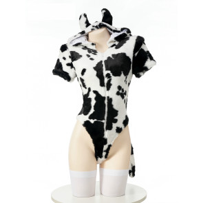 Sexy Cow Plush Hoodie