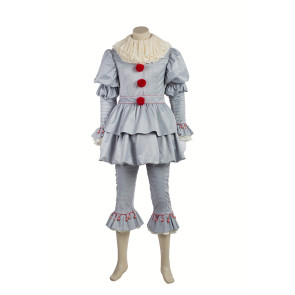 IT (Movie) by Stephen King - IT: Pennywise the Clown Cosplay Costume