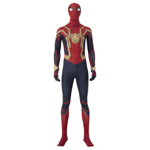 Iron Spider Spiderman Jumpsuit Cosplay Costume