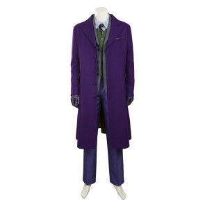 Batman: The Dark Knight Rises The Joker Woolen Coat Cosplay Costume