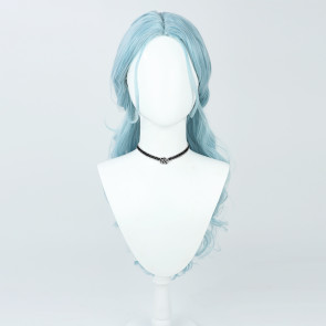 Blue 70cm Project Sekai: Colorful Stage feat. Hatsune Miku Hinomori Shizuku Cosplay Wig