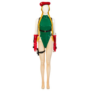 Street Fighter V Cammy White Suit Cosplay Costume