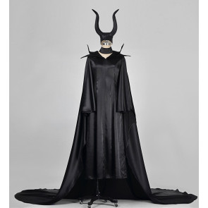 Maleficent Cosplay Costume With Hat