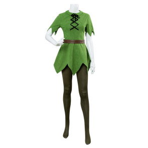 Movie Peter Pan Peter Pan Female Version Cosplay Costume