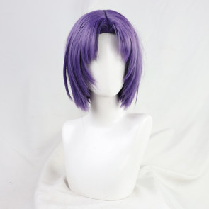 Purple 30cm Promise of Wizard Murr Cosplay Wig