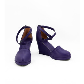 RWBY Season 4 Weiss Schnee Purple Cosplay Shoes