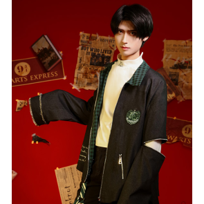 Harry Potter Slytherin Boy's Daily Coat Cosplay Costume