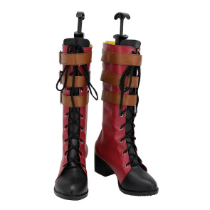 Overwatch Red Riding Hood Ashe Cosplay Boots