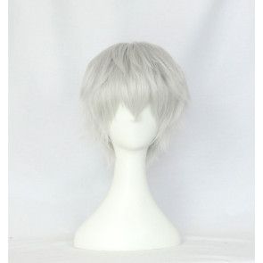 White 30cm Touken Ranbu Nakigitsune Cosplay Wig