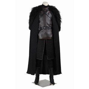 Deluxe Game of Thrones Jon Snow Cosplay Costume
