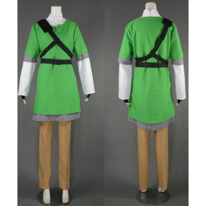 The Legend of Zelda Skyward Sword Link Cosplay Costume