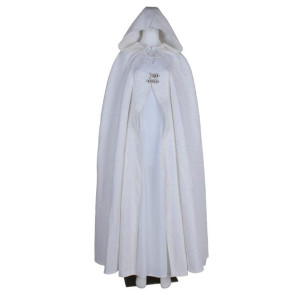 Once Upon a Time Emma Swan White Robe Cosplay Costume