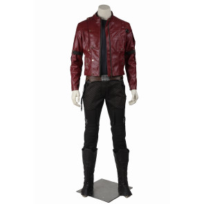 Guardians of The Galaxy Peter Quill Star Lord Cosplay Costume Version 2
