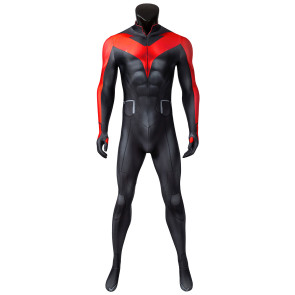 Teen Titans: The Judas Contract Nightwing Jumpsuit Cosplay Costume