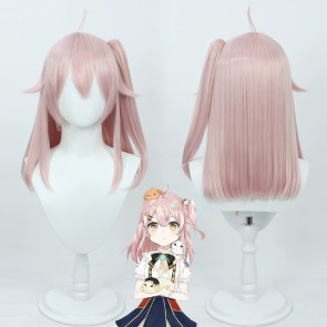 Pink 45cm Virtual YouTuber Ace Taffy Cosplay Wig