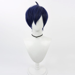Blue 30cm Persona 3 Makoto Yuki Cosplay Wig