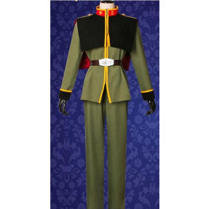 Mobile Suit Gundam: Char's Counterattack Char Aznable Uniform Cosplay Costume