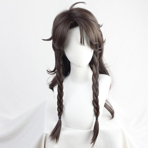 Brown 80cm Disney: Twisted-Wonderland Leona Kingscholar Cosplay Wig