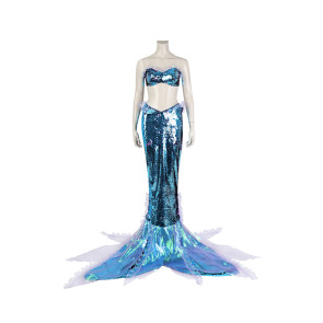 2023 Movie The Little Mermaid Ariel Cosplay Costume