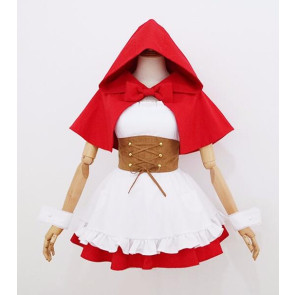 Re:Zero - Starting Life in Another World Rem Ram Riding Hood Cosplay Costume