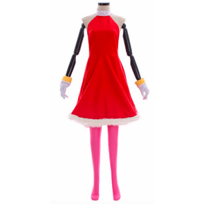 Sonic The Hedgehog Amy Rose Cosplay Costume