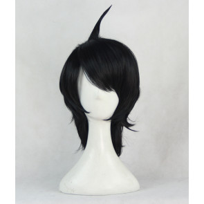 Black 35cm Monogatari Koyomi Araragi Cosplay Wig