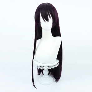 Dark Purple 80cm Virtual YouTuber Kenmochi Toya Female Cosplay Wig