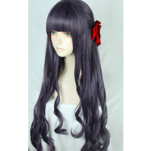 Purple 90cm Cardcaptor Sakura: Clear Card Tomoyo Daidouji Cosplay Wig