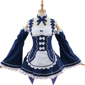 Re:Zero - Starting Life in Another World Rem Demon Maid Cosplay Costume