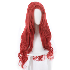 Red 85cm Aquaman Mera Cosplay Wig