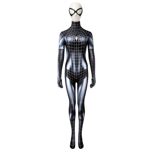 Spider-Man Black Cat Jumpsuit Cosplay Costume