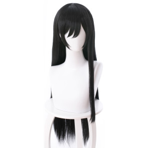 Black 80cm Bloom Into You Touko Nanami Cosplay Wig